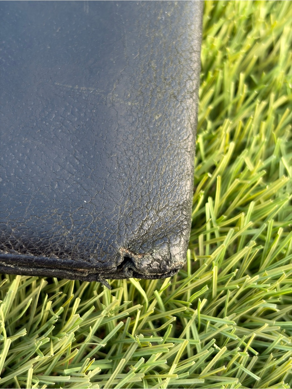 Bvlgari Black Leather Vintage Wallet Authentic Italy - Picture 12 of 13
